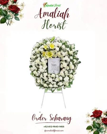 Krans Bunga Duka Marongsari